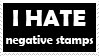 Negative Stamp