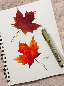 Inktober day 22: Leaf