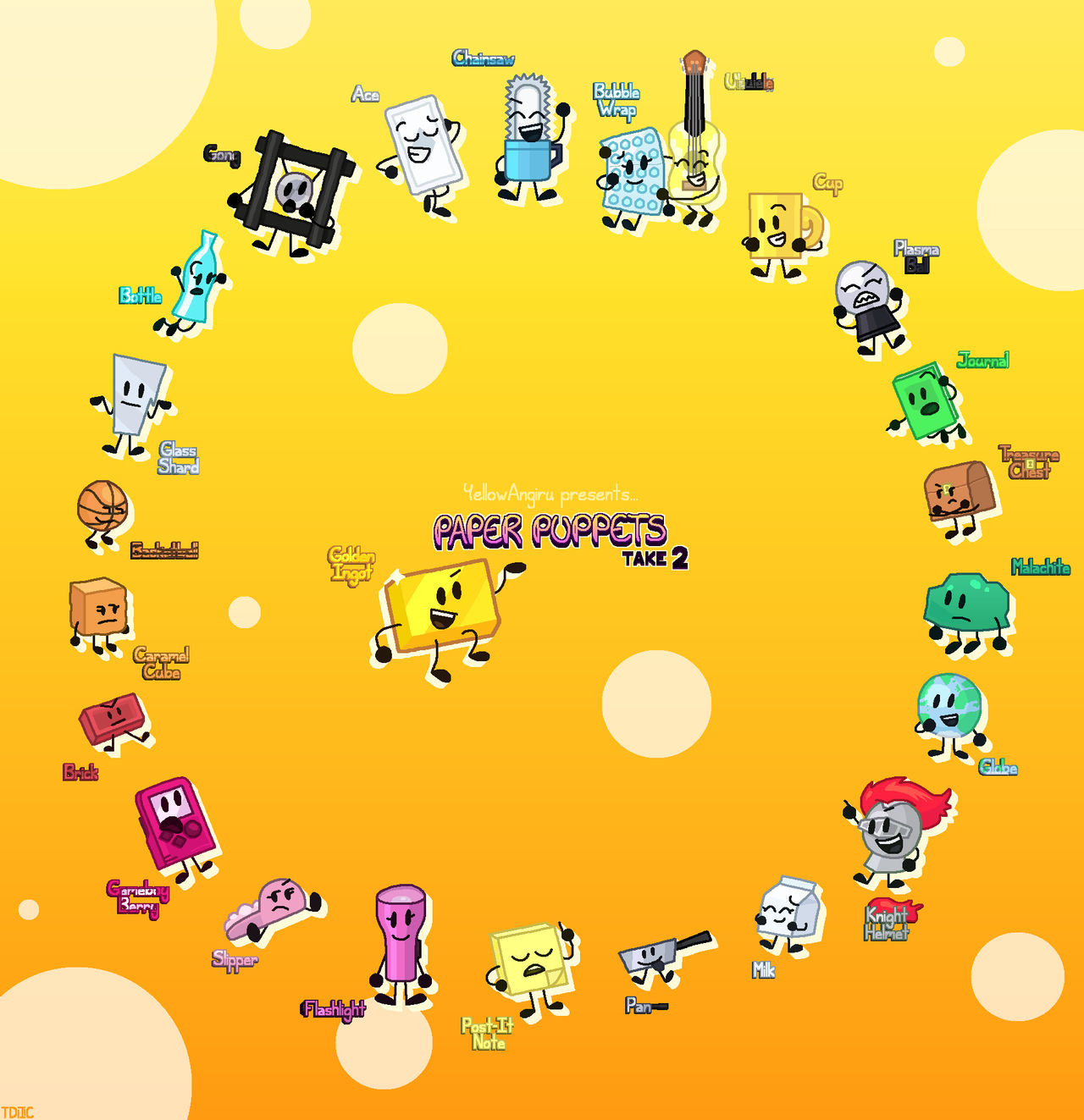 Paper Puppets Take 2 (fan art) by TeardropIceCream on DeviantArt