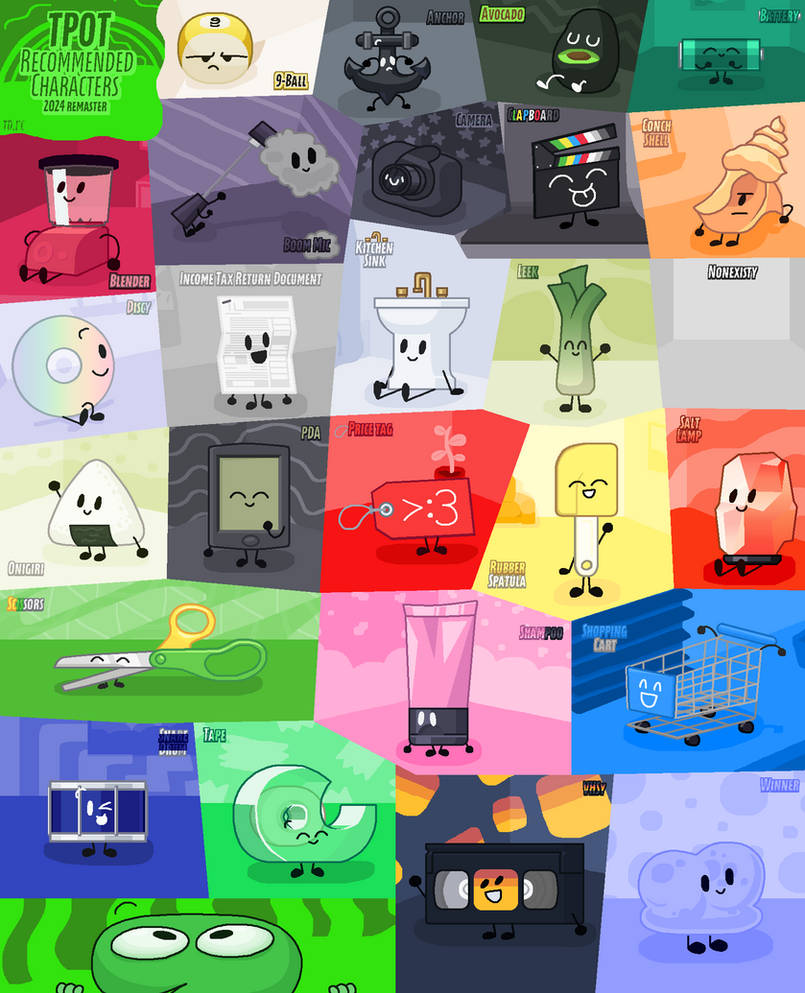 tpot recommended characters (2024 remaster) by Teardrop-Ice-Cream on ...