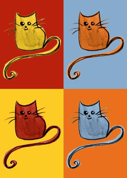 Warhol kittens