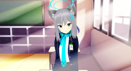 Shiroko Cosplay on Roblox: Blue Archive 