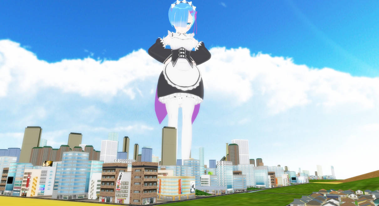 Giantess Mmd Rem By Gts Marl On Deviantart Giantess Mmd Rem By Gts Marl On Deviantart