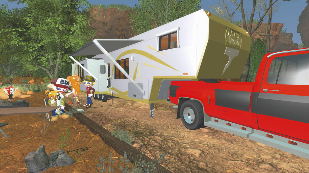 Camping In Luxury by TruckerOctoling on DeviantArt