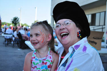 Little Miss and the Face Paint