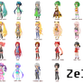 VOCALOIDS 22 set