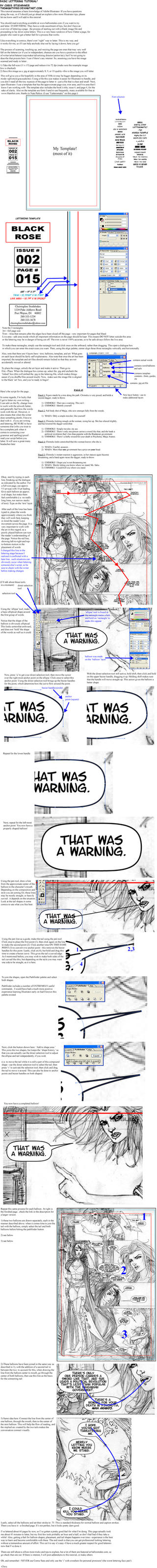 Comics Lettering Tutorial by themightyfro on DeviantArt