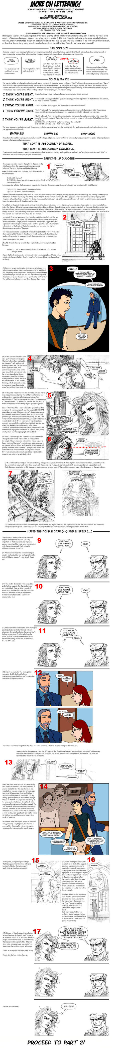 Comics Lettering Theory Part 1 by themightyfro
