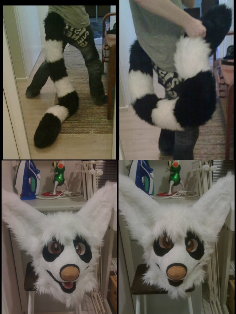 Fursuit WIP updates