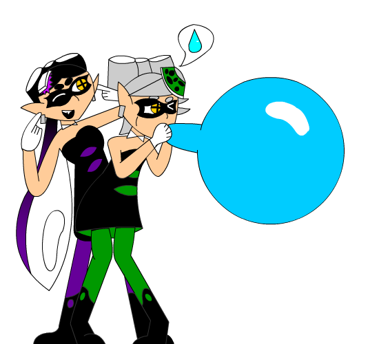 Squid Sisters' Balloon Bets-Marie