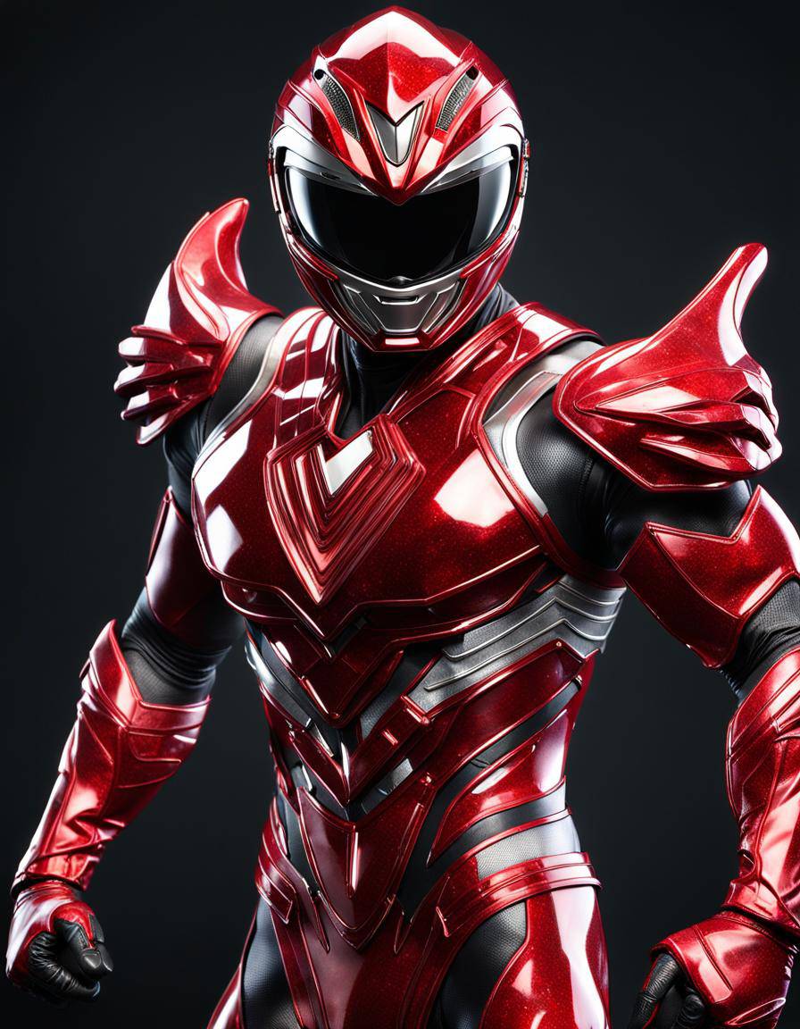 Red ranger by Aeros1969 on DeviantArt