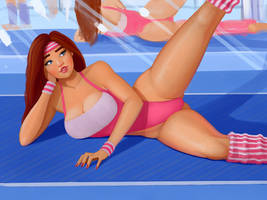 Aerobics girl