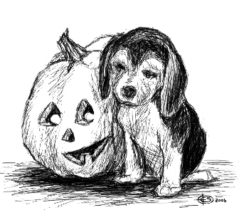 Halloween Beagle