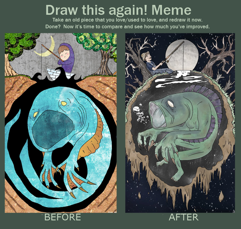 Draw this again! Creature