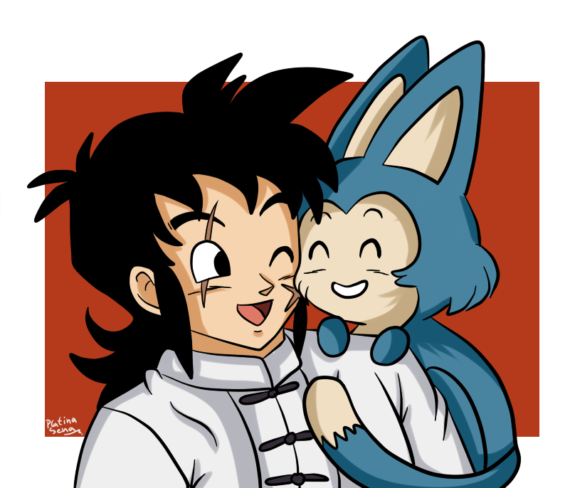 Yamcha and Puar by PlatonicSenni on DeviantArt