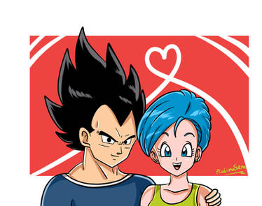 Vegeta and Bulma