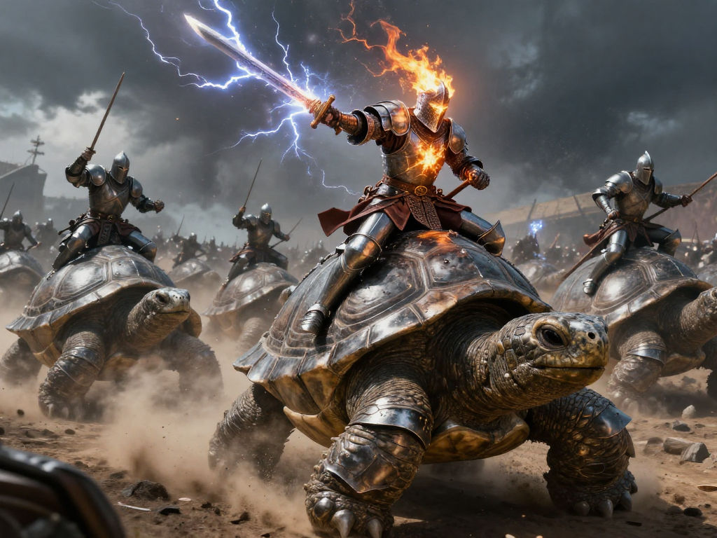 Turtle Servant Ringer Army-of-turtle-knights by joso71 on DeviantArt