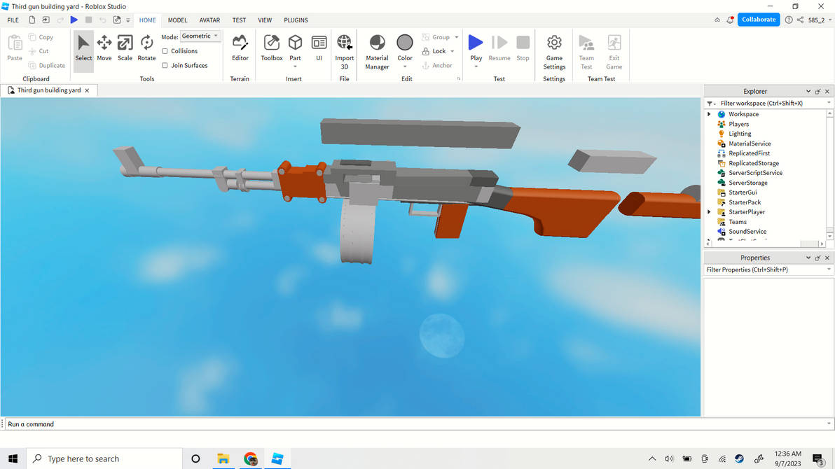 External Finish Line Rpd RPD (Unfinished) by EvelynnFailure on DeviantArt
