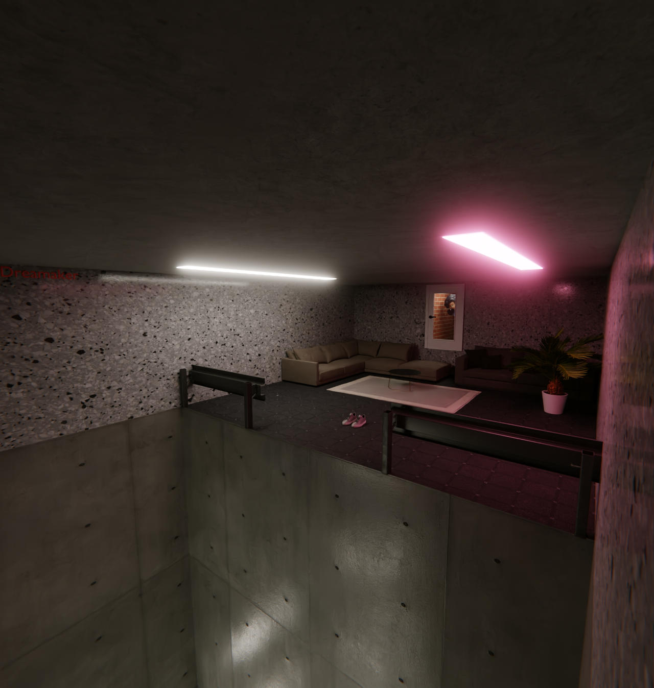 Liminal Environment Liminal Spaces The Living Room by DreamMakerIII on DeviantArt