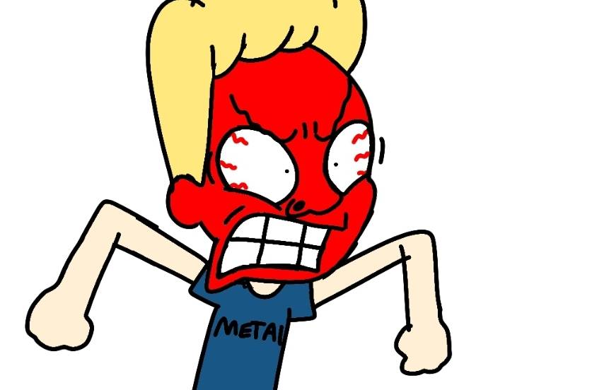 Beavis Rage Beavis is REALLY ANGRY! by LucreciaGuerrero on DeviantArt
