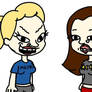 Beavis and Butthead as Genderbend