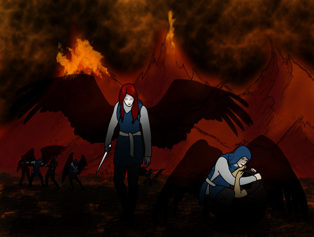 The Raid On Hell - wallpaper size by constantron