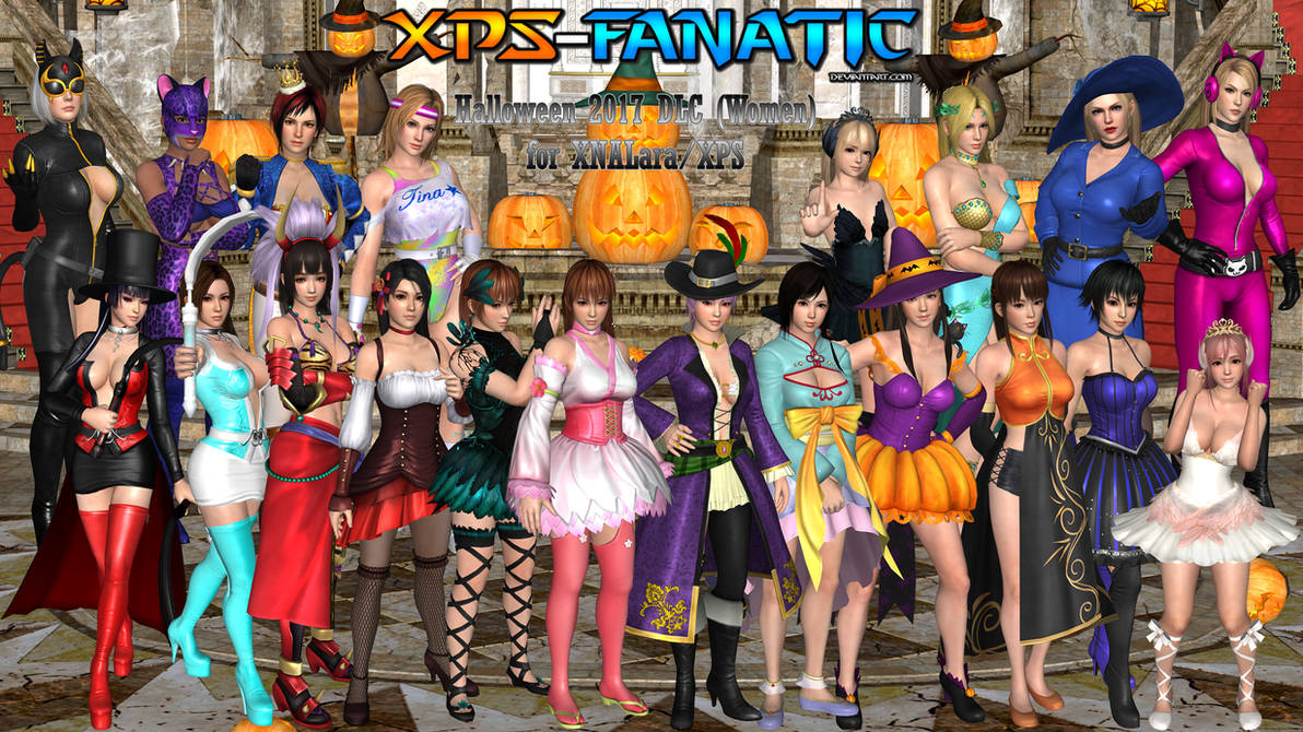 DOA5LR - Halloween 2017 DLC (Women) for XPS