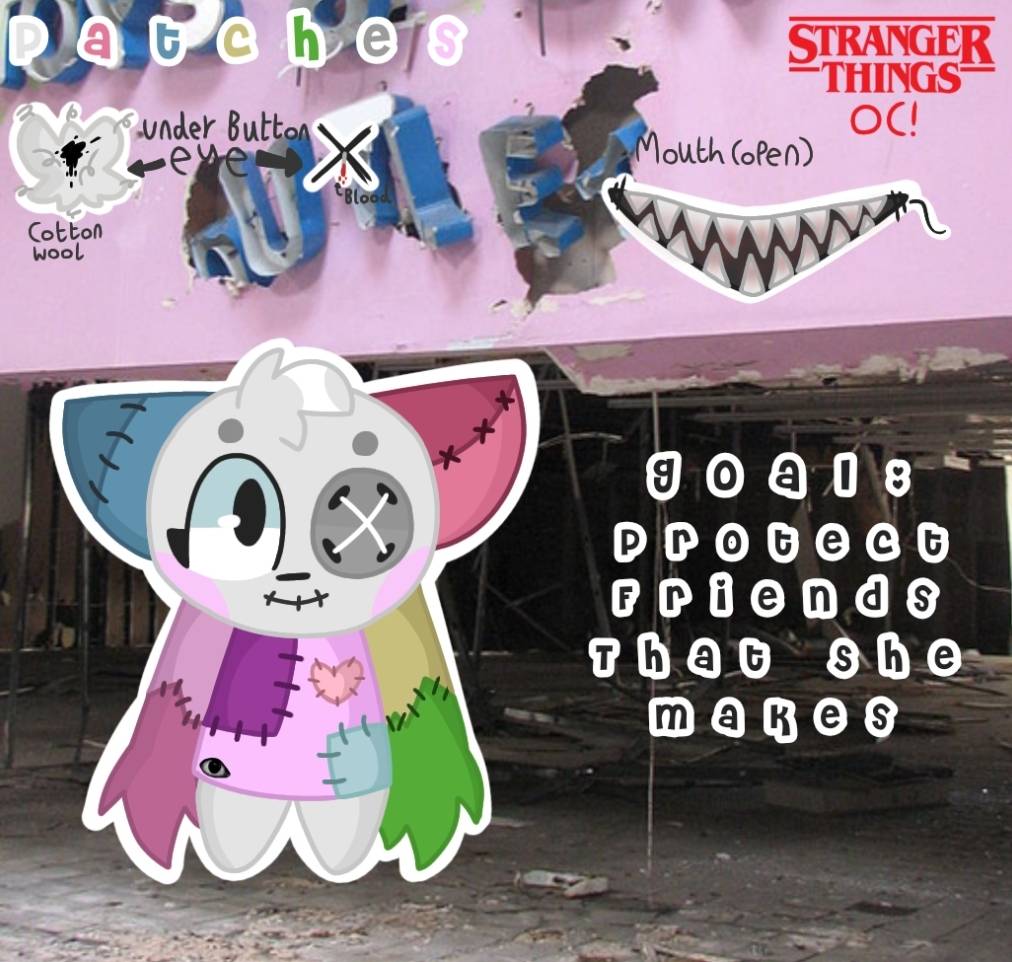 Stranger Things OC Patches by HallieDrawz on DeviantArt