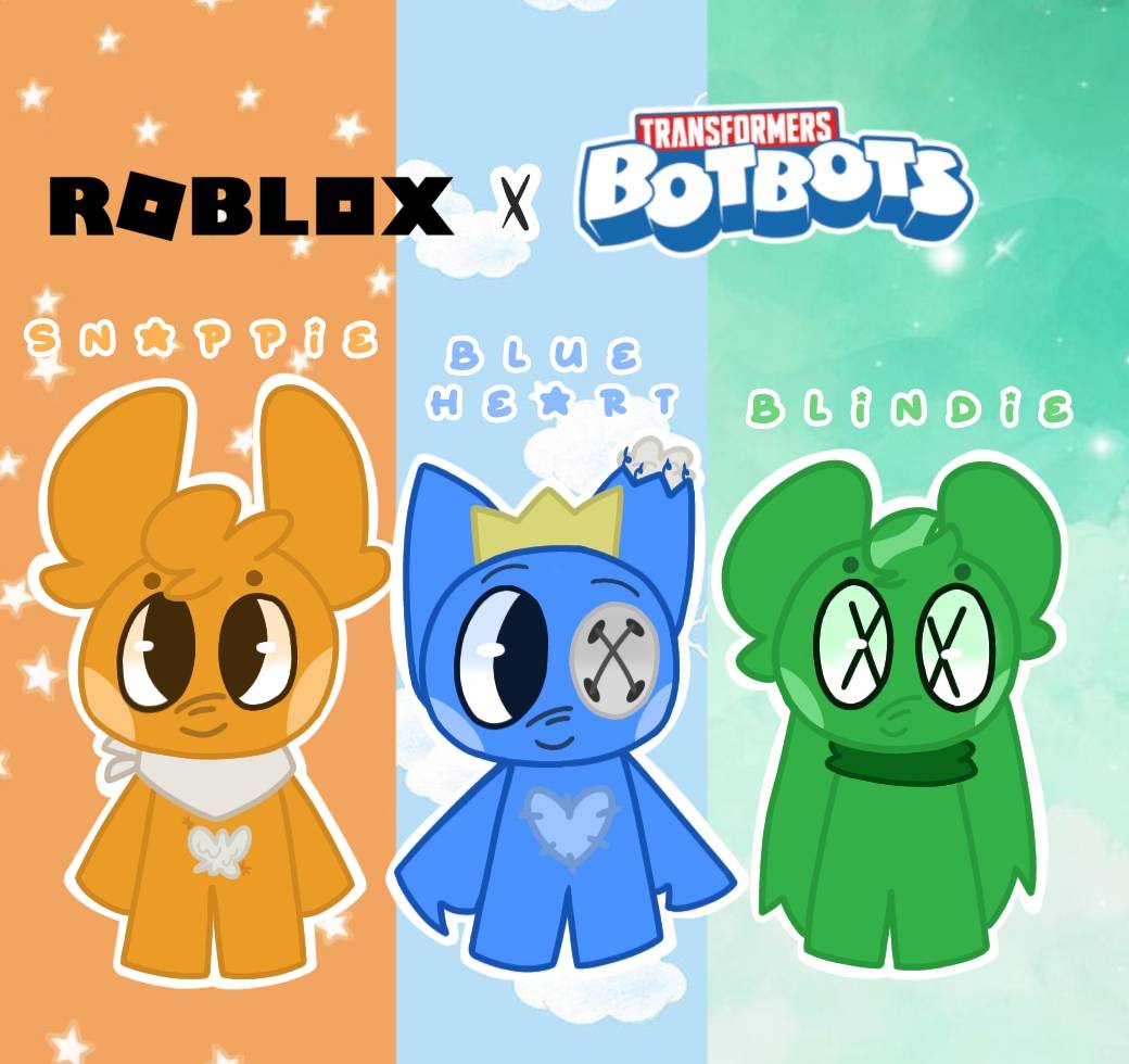Roblox X Transformers: Botbots - Rainbow Friends by HallieDrawz on