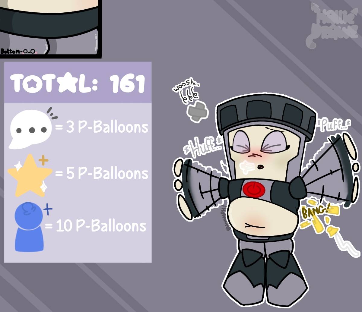 Deviantart Inflation Drive Part 3 Smart-Fwoomph Inflation Drive (3\4) by HallieDrawz on DeviantArt
