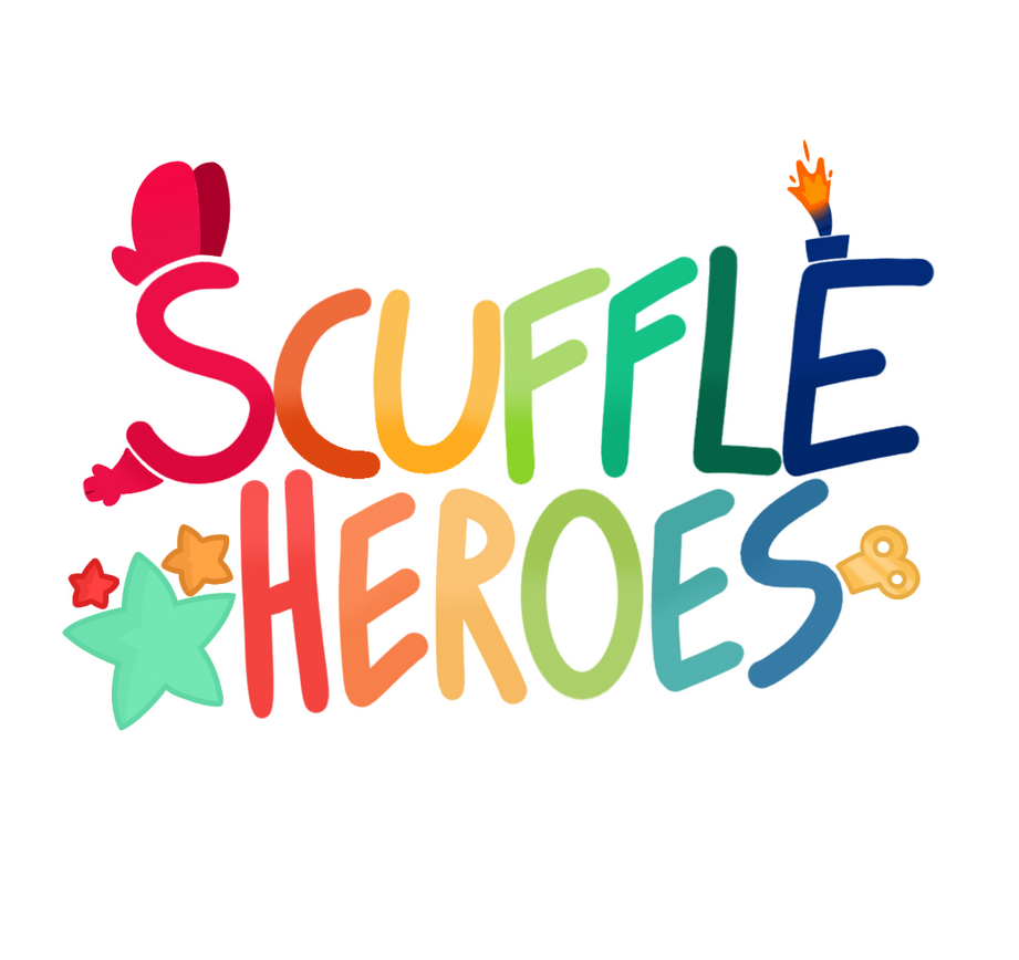 Scuffle Heroes Logo by HallieDrawz on DeviantArt