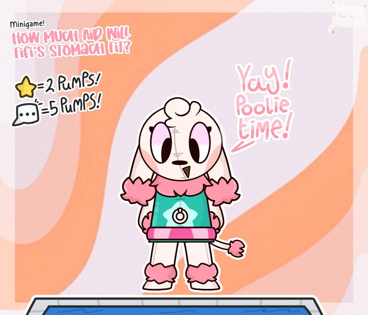 Fifi's Swimful Fwoomphing (1/2) by HallieDrawz on DeviantArt