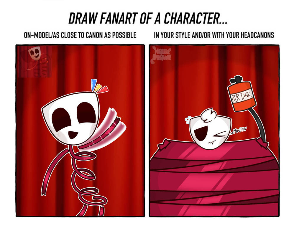 Draw (Inflation) Fanart Of A Character by HallieDrawz on DeviantArt