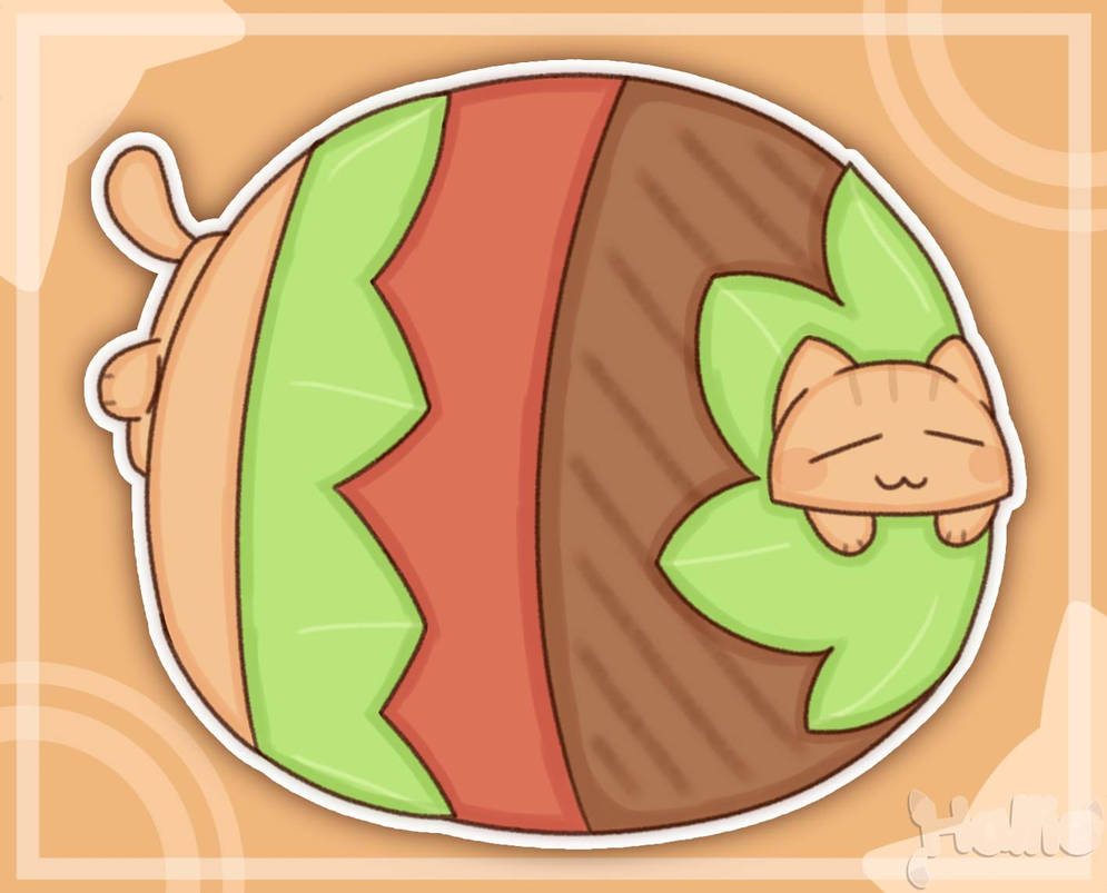 Cat Bwomp Cat Bwoompger by HallieDrawz on DeviantArt