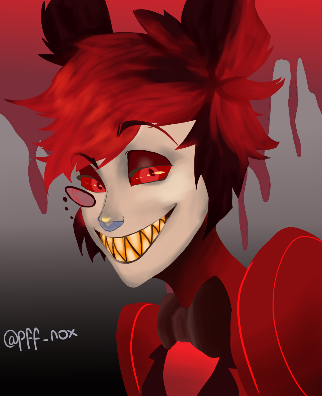 Alastor Fanart Hazbin Hotel 01012020 By Nox pff On DeviantArt alastor-fanart-hazbin-hotel-01012020-by-nox-pff-on-deviantart