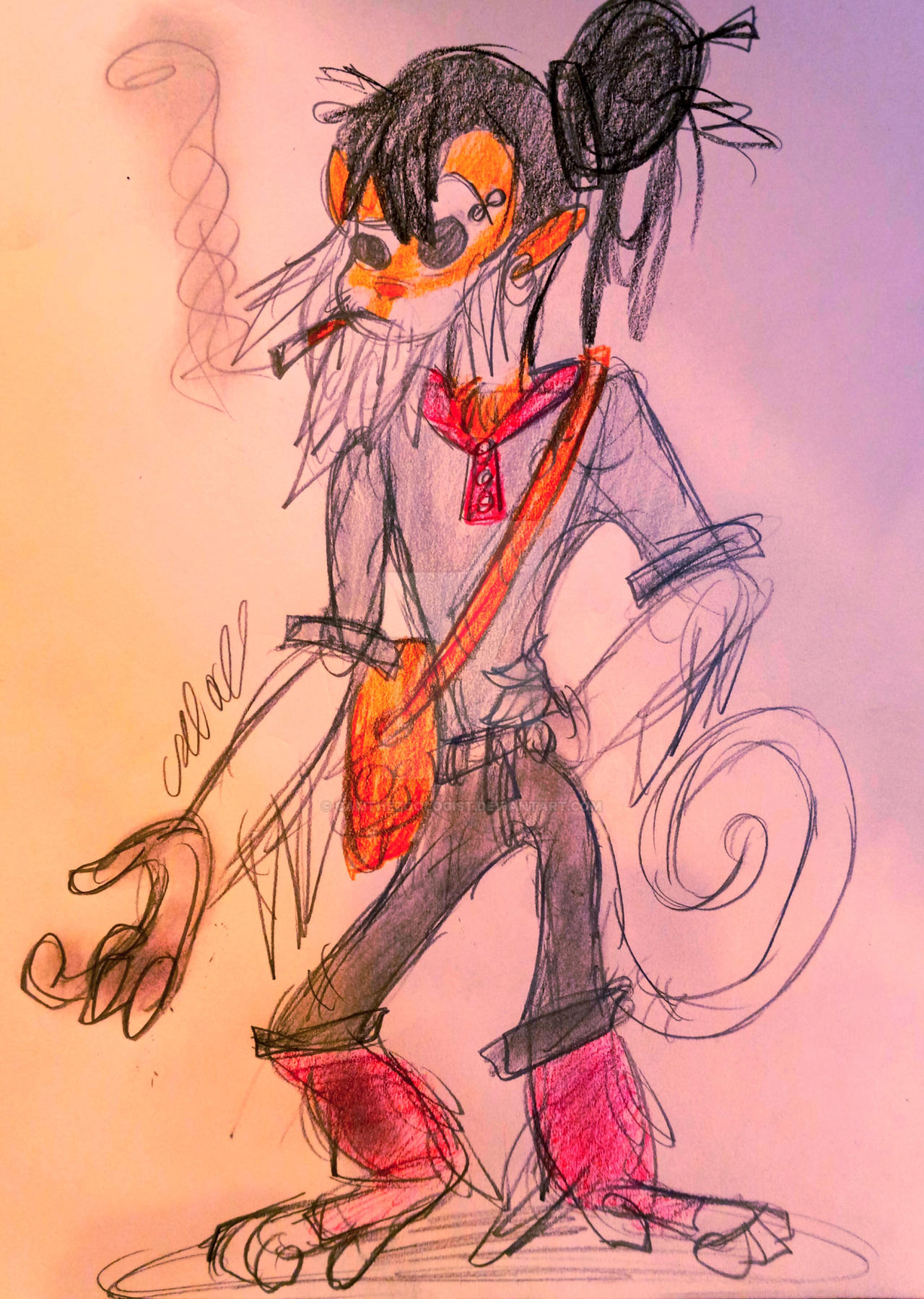 Distinguished Monkey A Distinguished Monkey by CamtheZoologist on DeviantArt