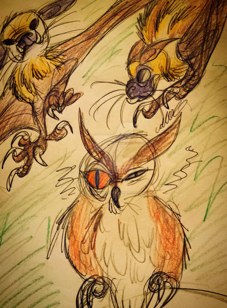 Ahool by CamtheZoologist on DeviantArt