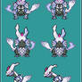 Shiny White Kyurem Overworld Sprite