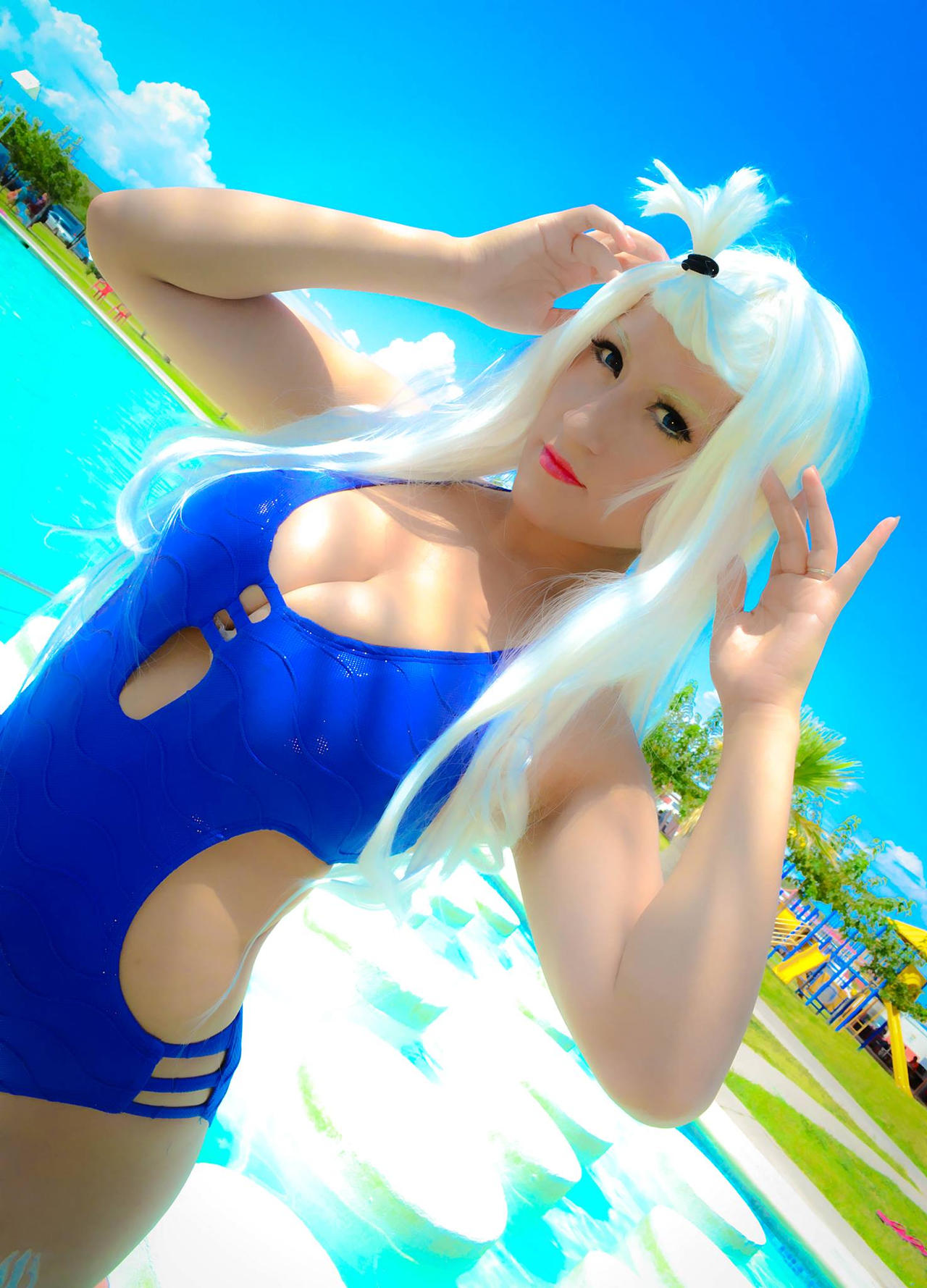 Fairy Tail, Mirajane , girl in swimsuit