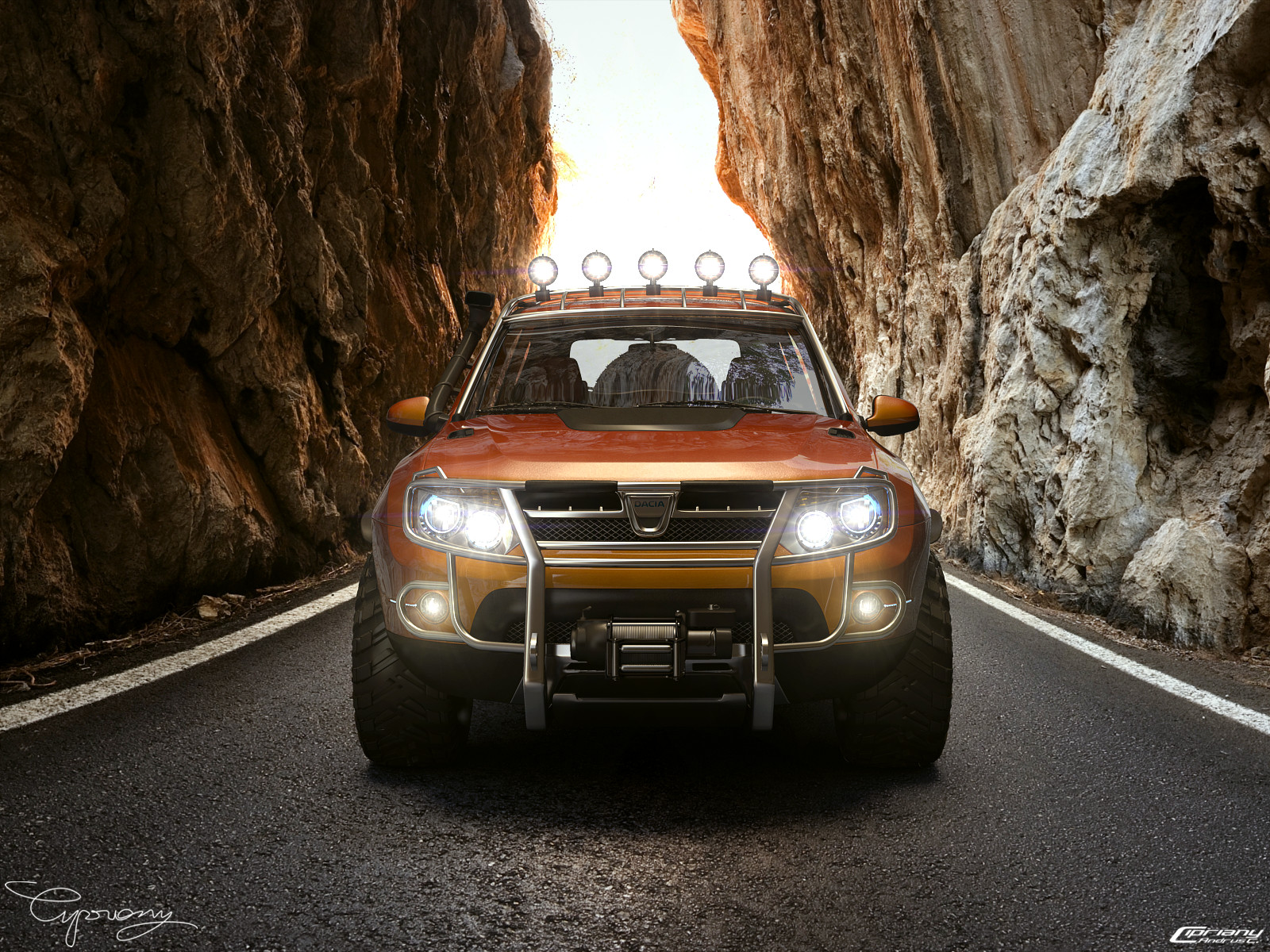 Dacia Duster Tuning 15 - Light by cipriany on DeviantArt