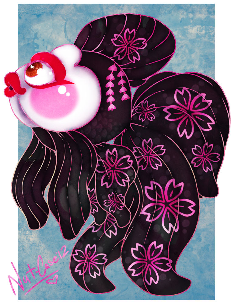 Geisha Fish by LemonLimePanda on DeviantArt
