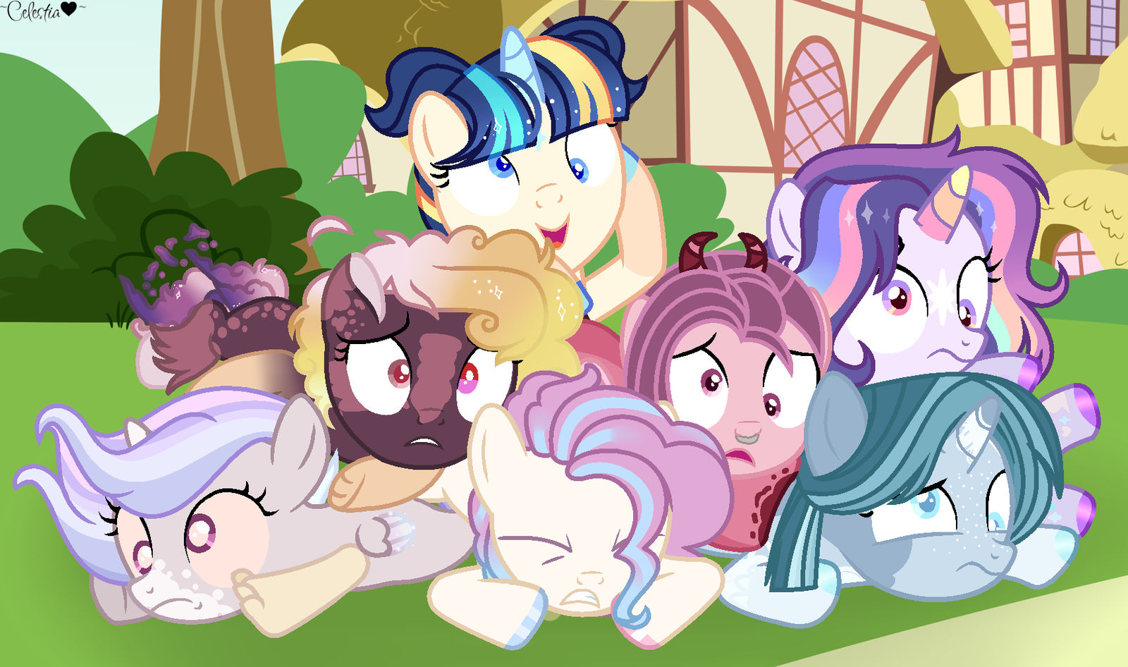Mlp Metroid Crossover MLP (NG Crossover) Magic Mishap by Savannah-London on DeviantArt