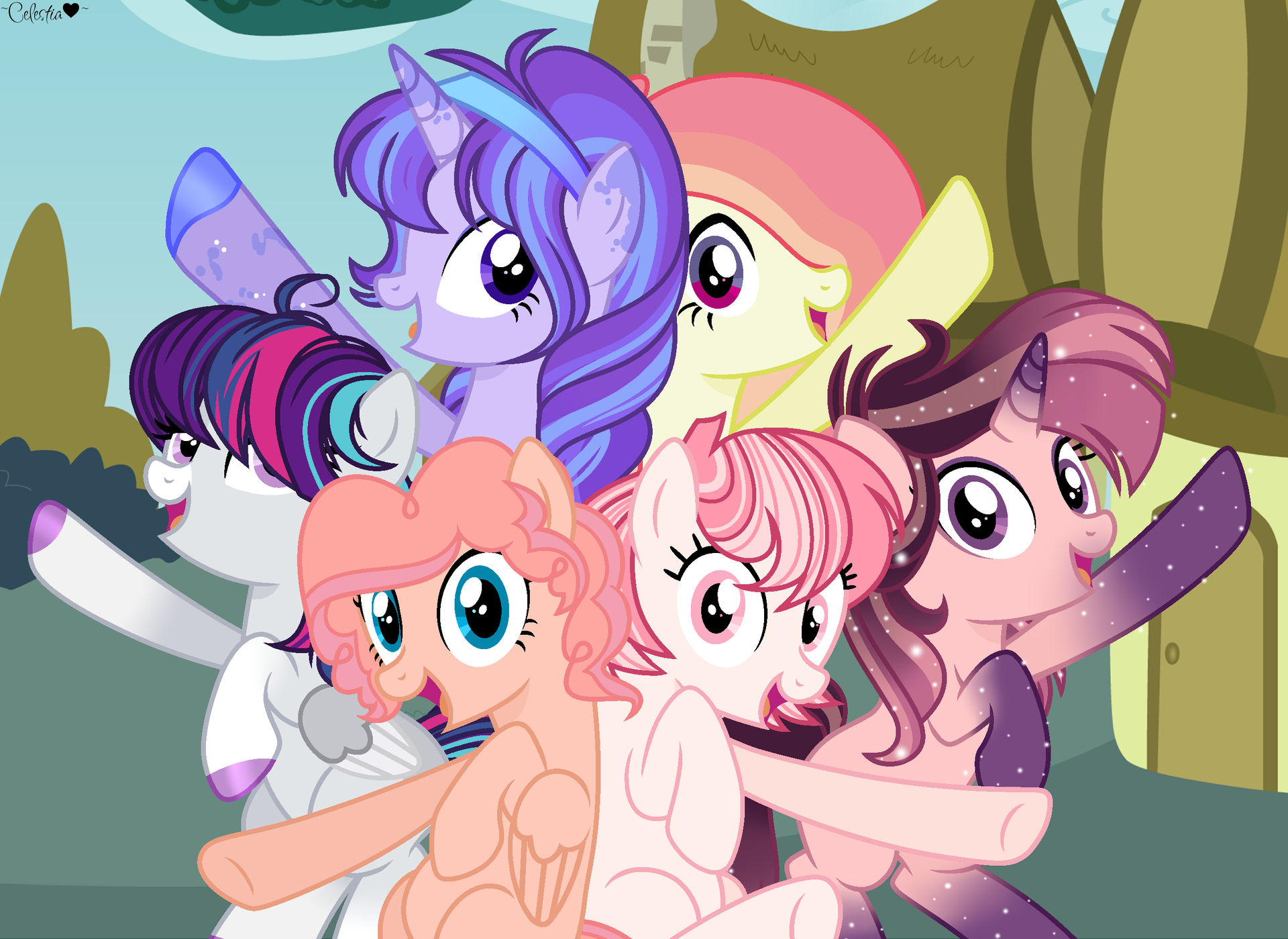 Mlp Rd Mane MLP FIC (RV) Mane 6 by Savannah-London on DeviantArt