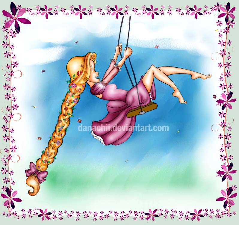 Rapunzel Swinging