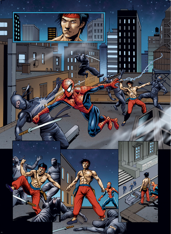 Spider-man Shang-Chi by johncharlesart on DeviantArt