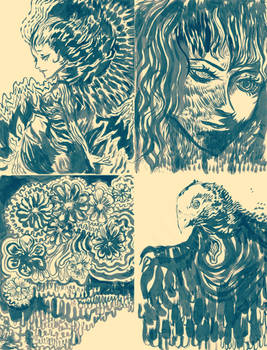 ink drawings