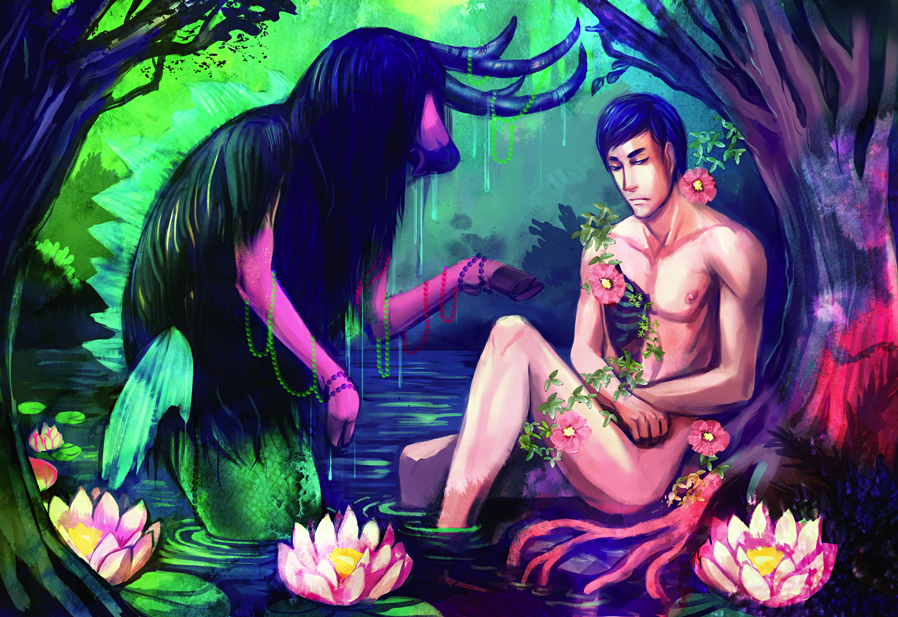 Flowers of Flesh by queenvera