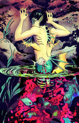 JUICY MERMAN PROBLEM IN THE AMAZON by queenvera