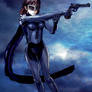 Makoto with Gun