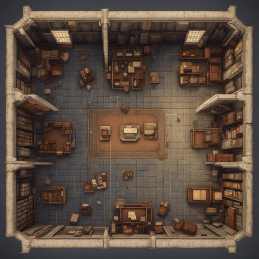 Fallout TTRPG map library by o19g78e on DeviantArt